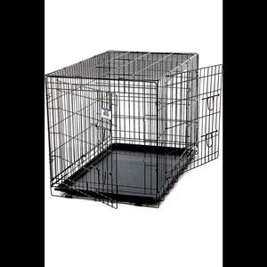 Pet Lodge Double Door Wire Dog Crate Medium